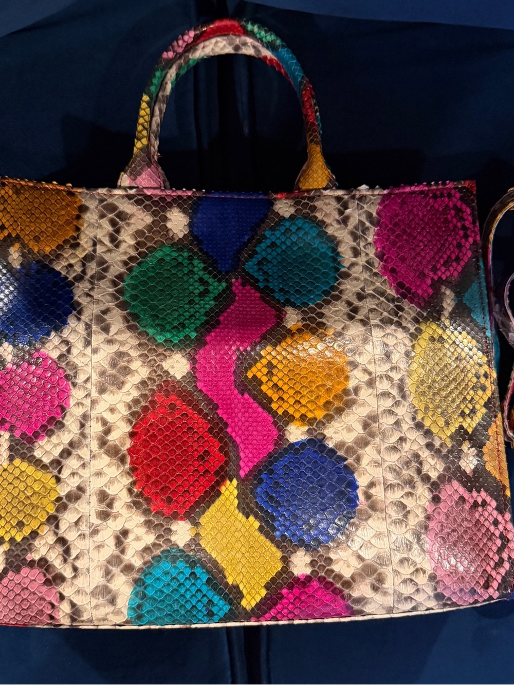 The Adele Handbag Python - Picture 4 of 5